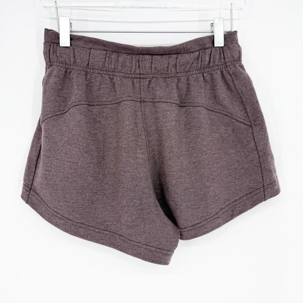 Lululemon‎ Inner Glow Shorts 4 Heathered Antique Bark